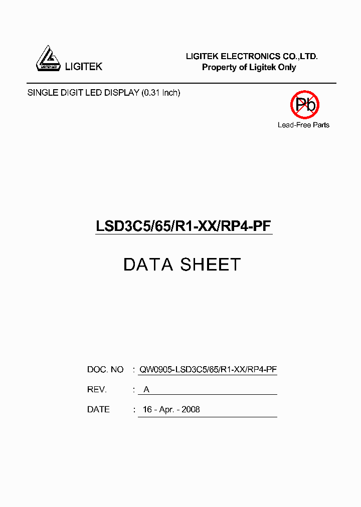 LSD3C5-65-R1-XX-RP4-PF_4634347.PDF Datasheet