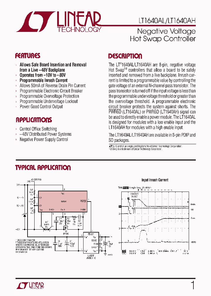 LT1640ALIS8_4271621.PDF Datasheet