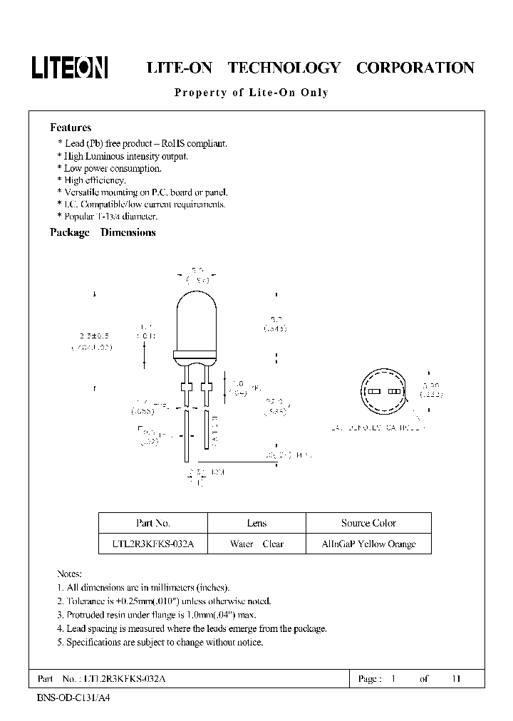 LTL2R3KFKS-032A_4519675.PDF Datasheet