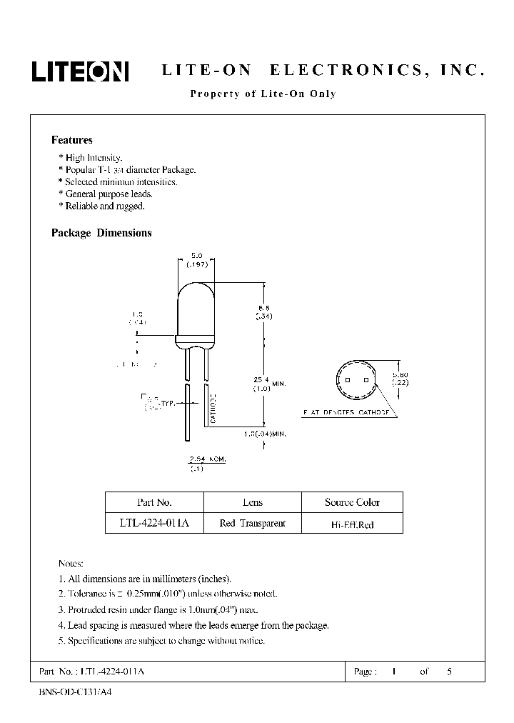 LTL-4224-011A_4722496.PDF Datasheet