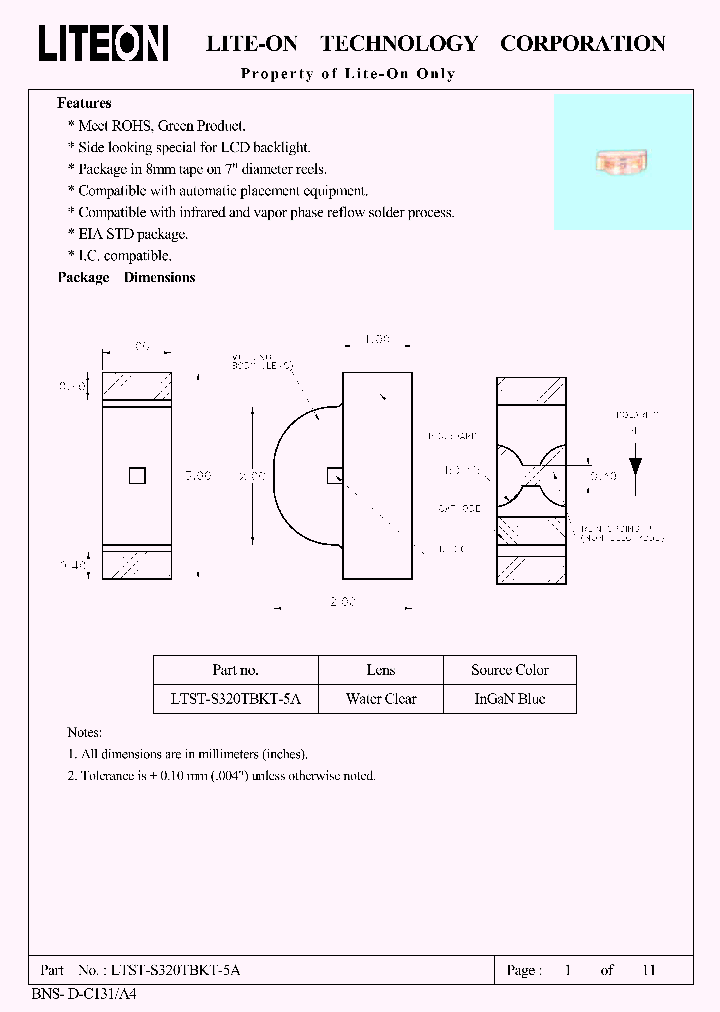 LTST-S320TBKT-5A_4623688.PDF Datasheet