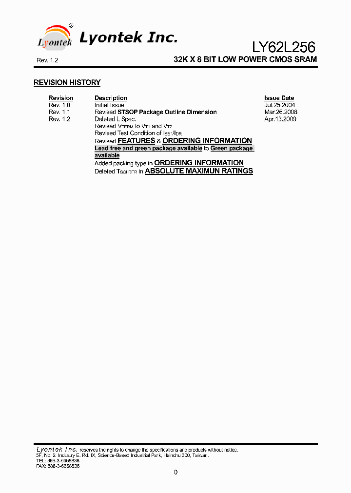 LY62L256_4644476.PDF Datasheet