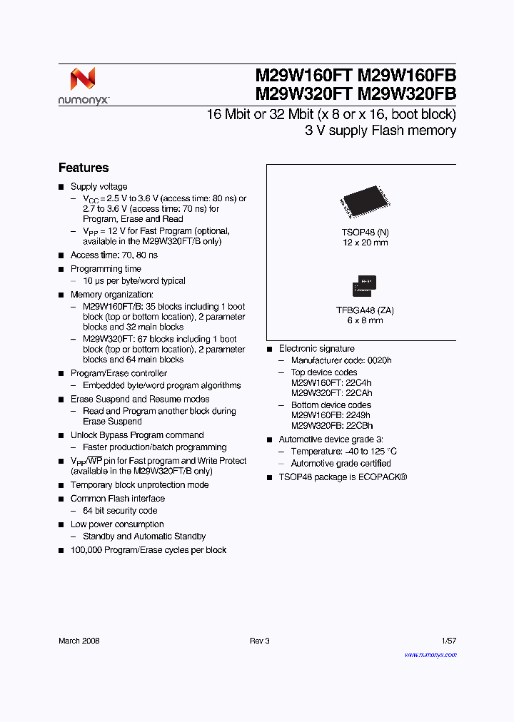 M29W160FBT70N3E_4337992.PDF Datasheet