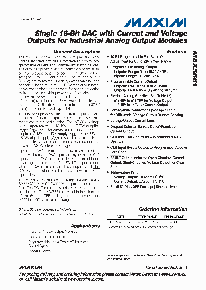 MAX5661GCB_4699230.PDF Datasheet