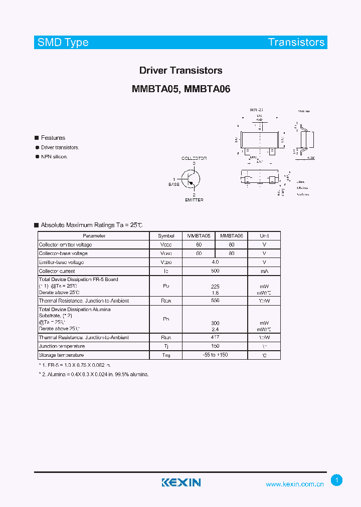 MMBTA05_4309519.PDF Datasheet