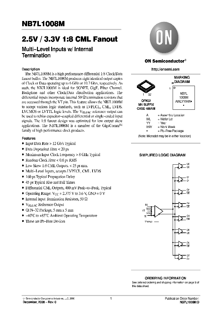 NB7L1008M_4427578.PDF Datasheet