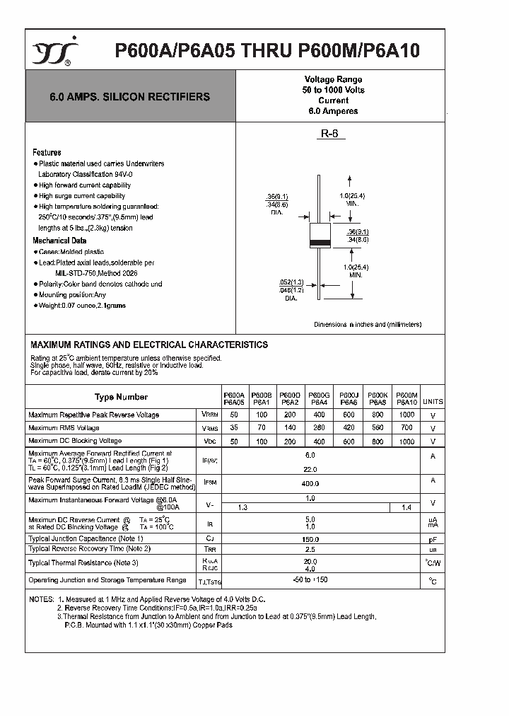 P600A-P6A05_4691913.PDF Datasheet