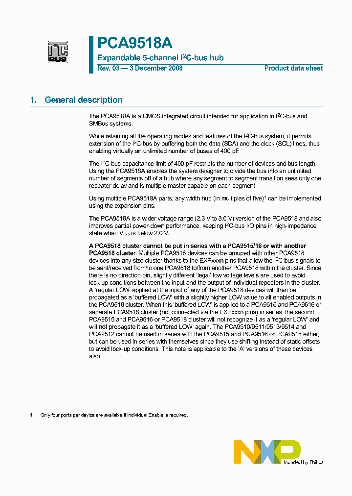 PCA9518A_4379605.PDF Datasheet