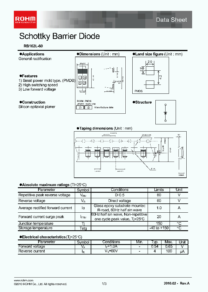 RB162L-60_4664299.PDF Datasheet