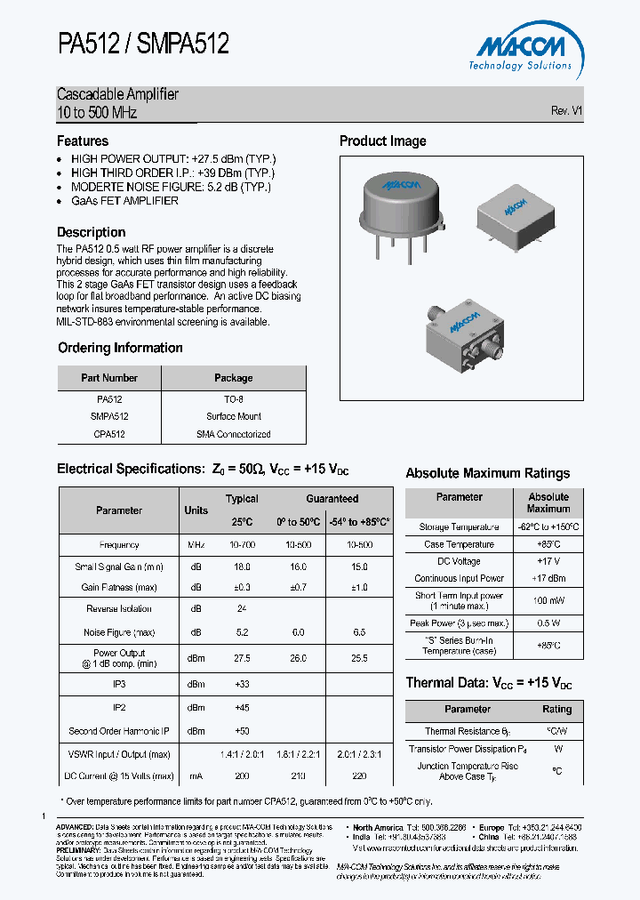 SMPA512_4802341.PDF Datasheet