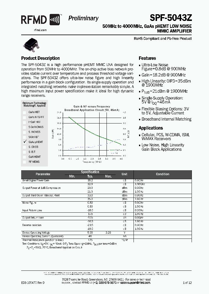 SPF-5043Z-EVB1_4545247.PDF Datasheet