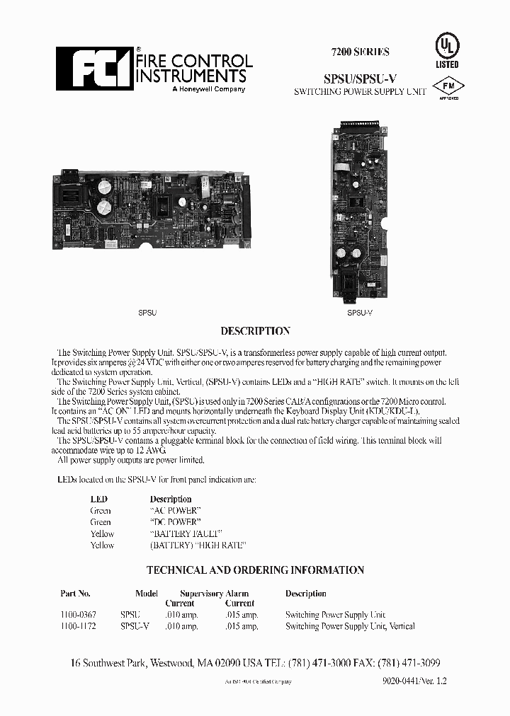 SPSU-V_4714712.PDF Datasheet