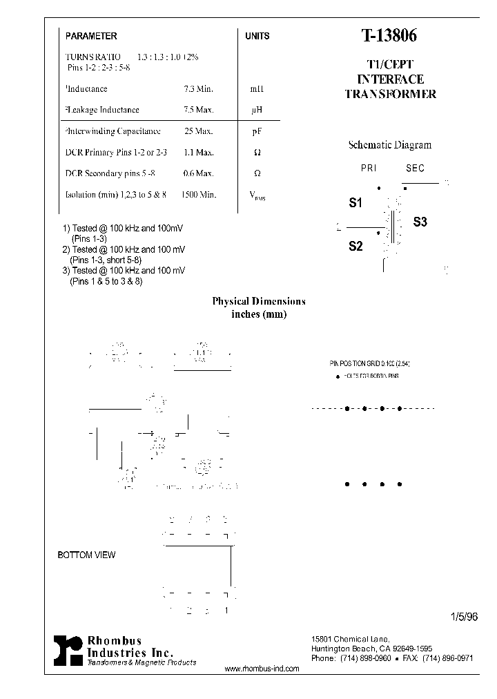 T-13806_4822557.PDF Datasheet