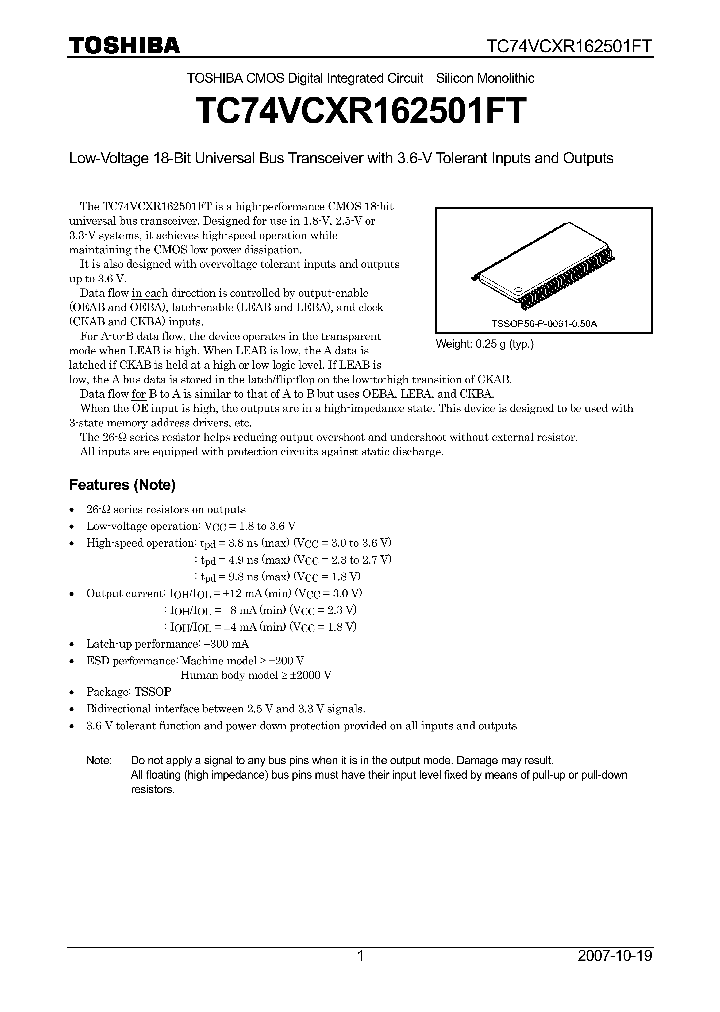 TC74VCXR162501FT07_4416813.PDF Datasheet