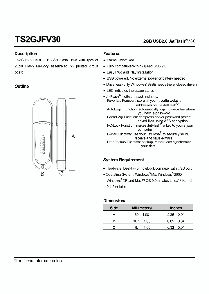 TS2GJFV30_4385743.PDF Datasheet