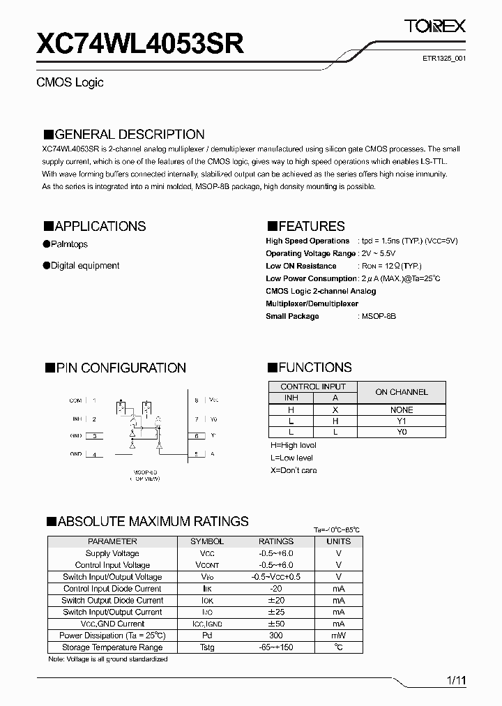 XC74WL4053SR001_4521082.PDF Datasheet