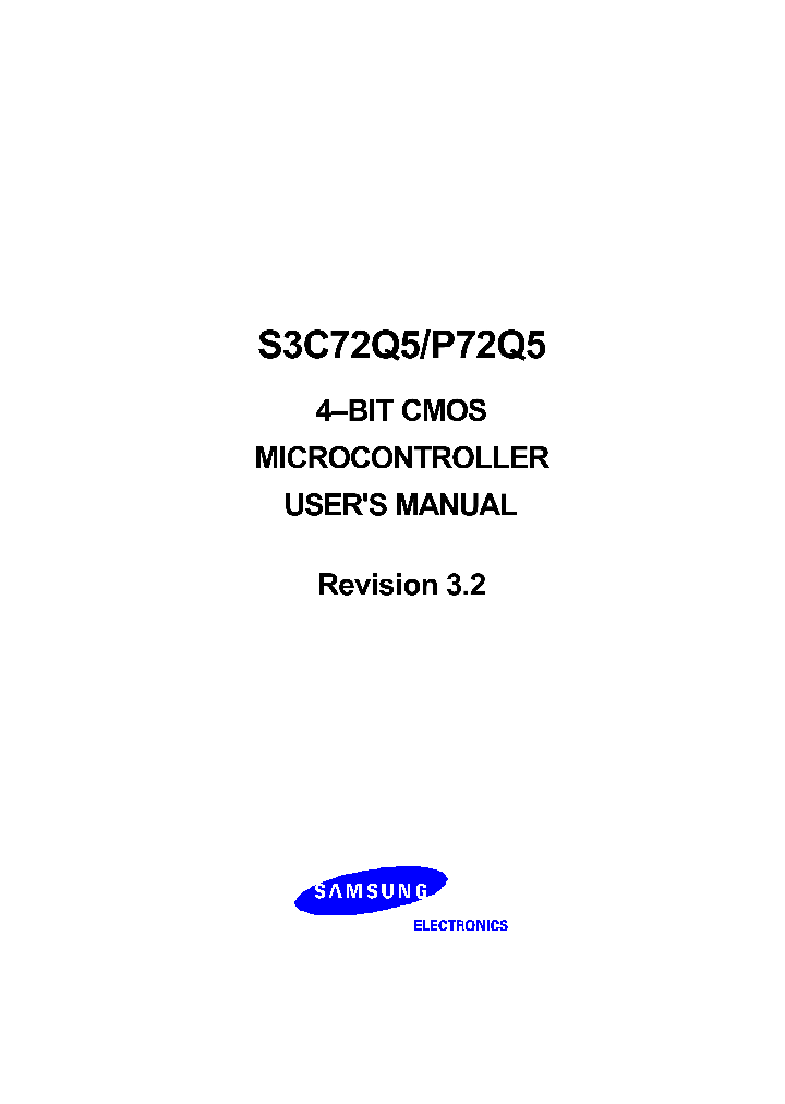 S3C72Q5_999248.PDF Datasheet