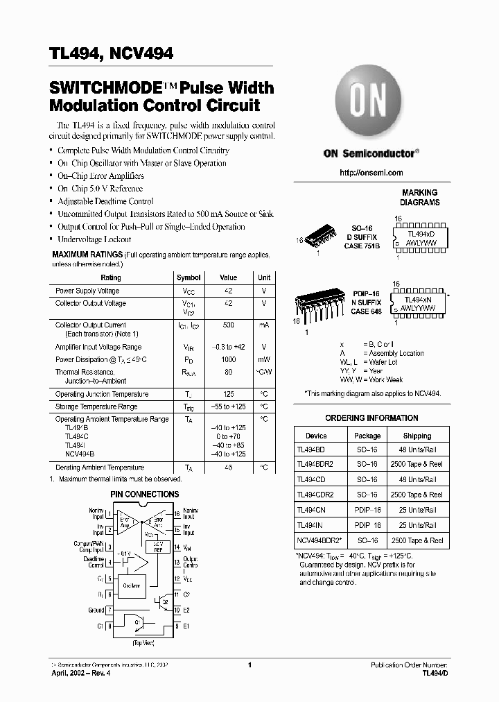 TL494CN_1005533.PDF Datasheet