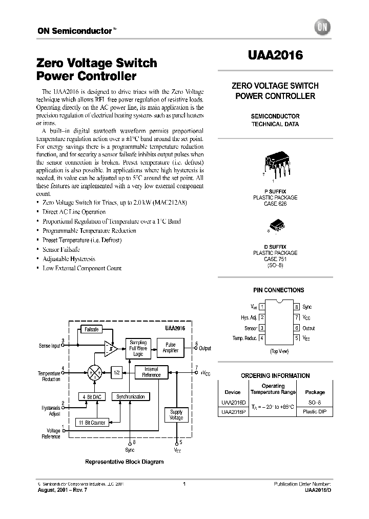 UAA2016P_1006694.PDF Datasheet