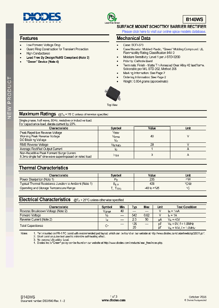 B140WS_4988458.PDF Datasheet