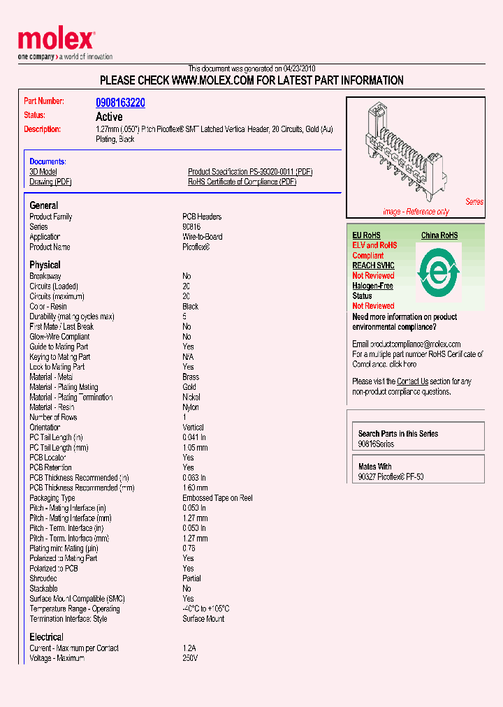 90816-3220_4990855.PDF Datasheet