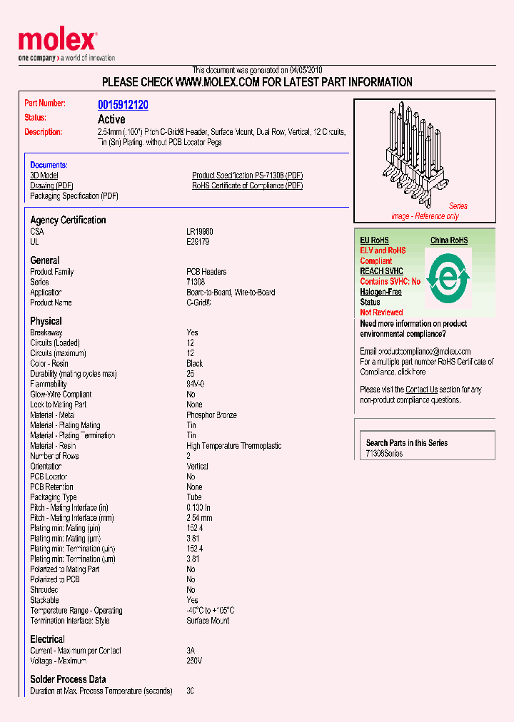 0015912120_4992089.PDF Datasheet