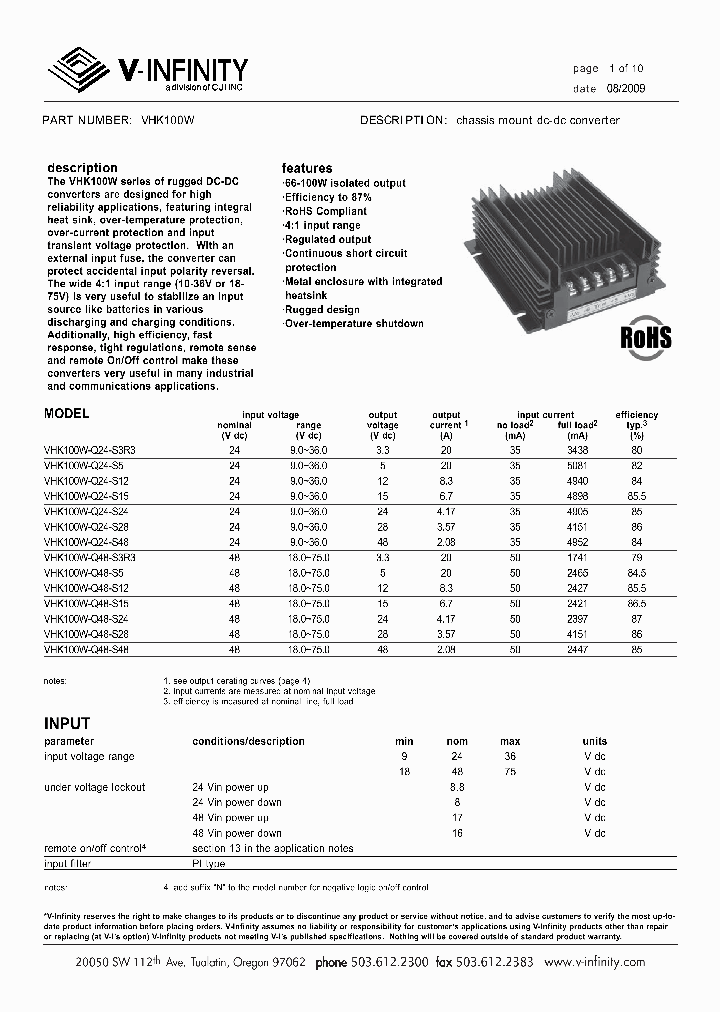 VHK100W_5013118.PDF Datasheet