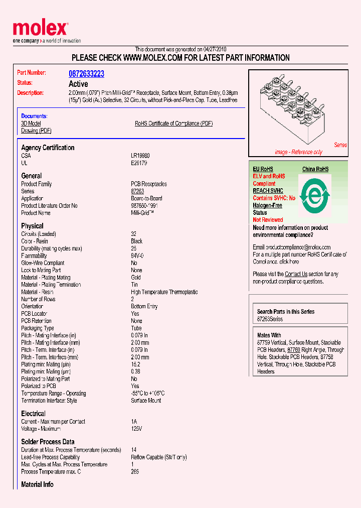 87263-3223_5035589.PDF Datasheet