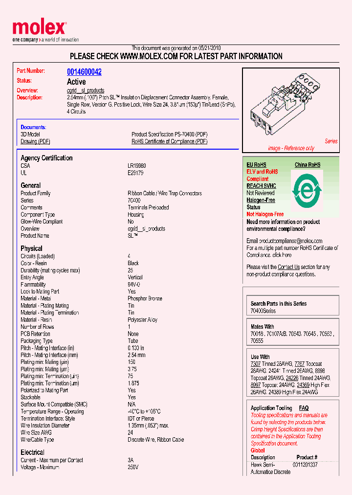 0014600042_5037458.PDF Datasheet