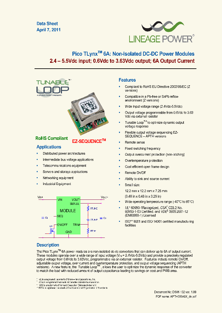 APTH006A0X11_5054683.PDF Datasheet