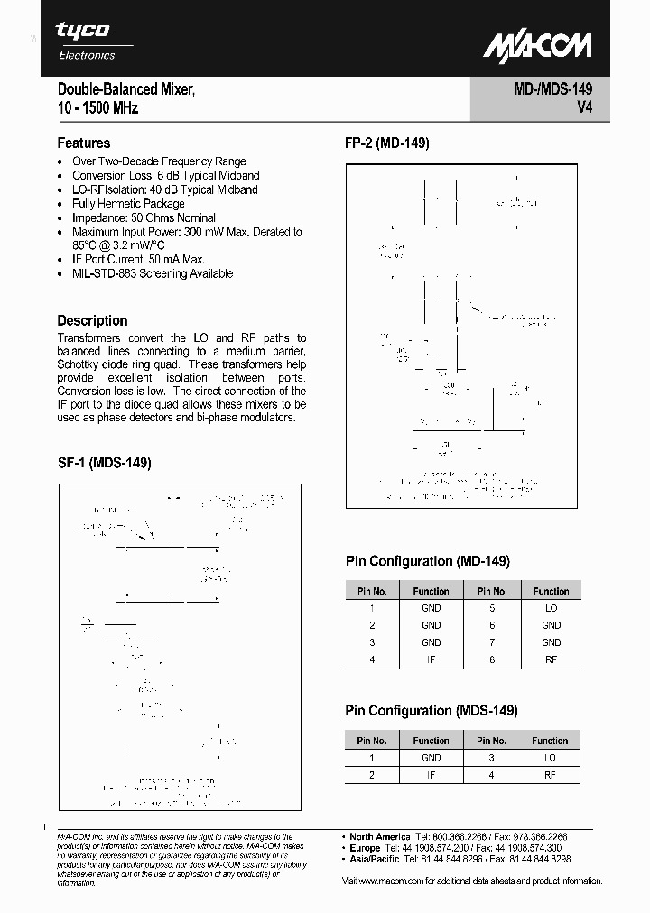 MDS-149PIN_41867.PDF Datasheet