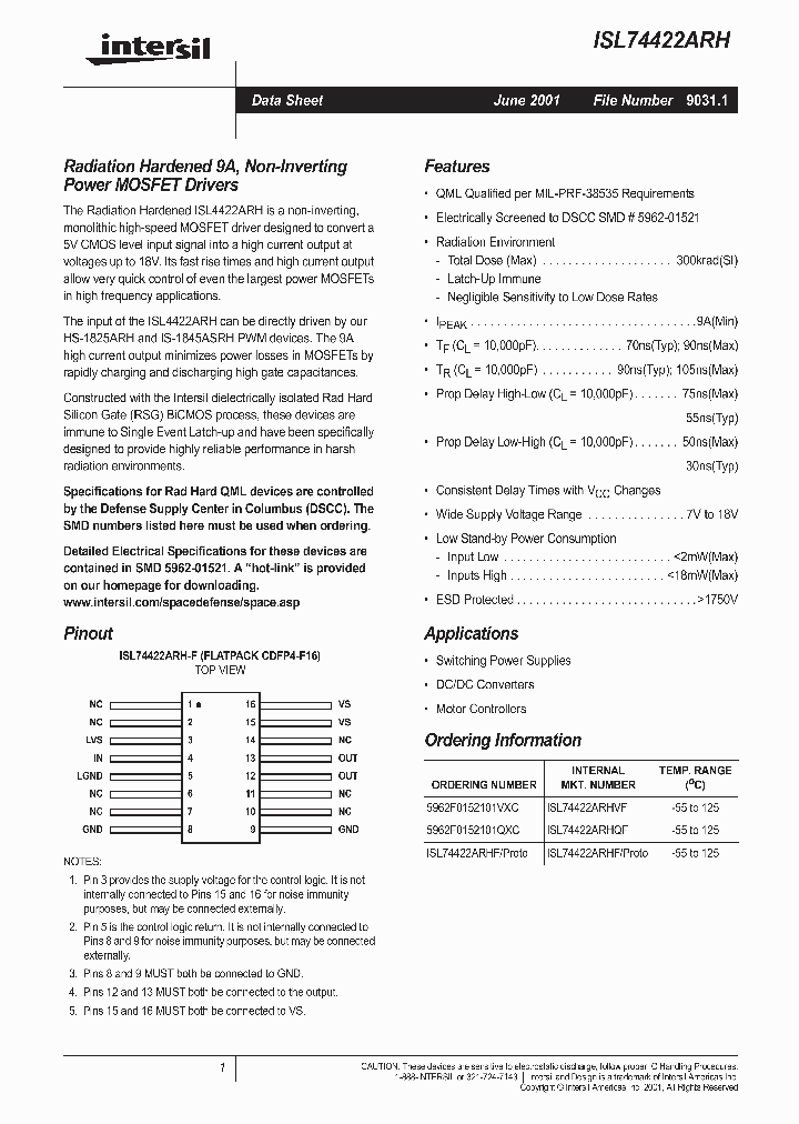 5962F0152101QXC_122903.PDF Datasheet