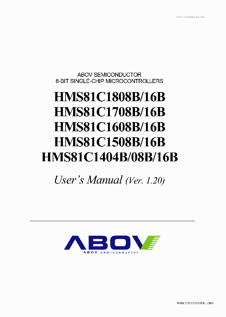 HMS81C1404B_146955.PDF Datasheet