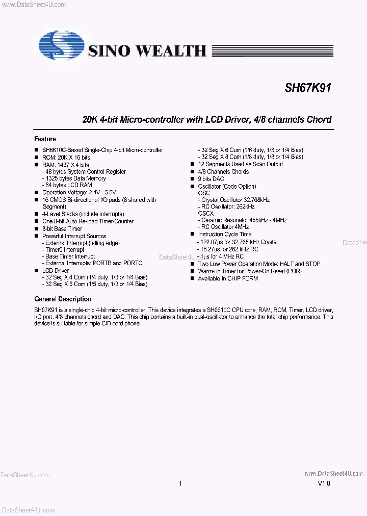 SH67K91_153084.PDF Datasheet