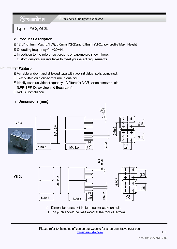 YS-2_166370.PDF Datasheet