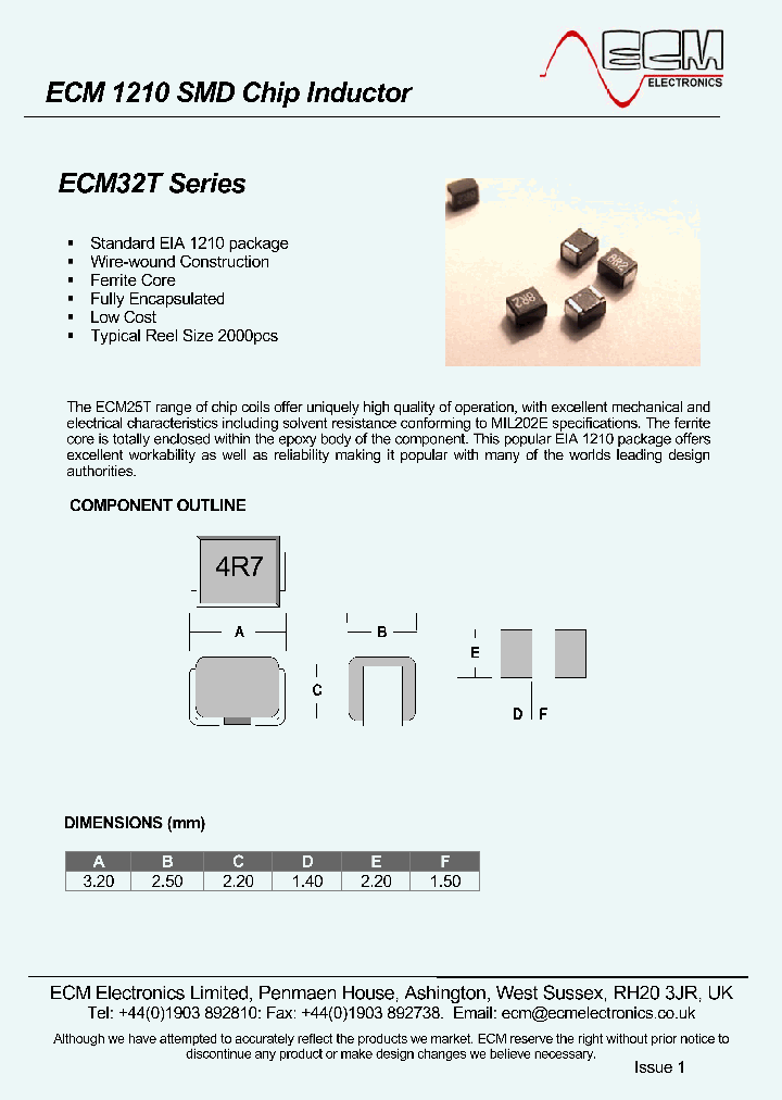 ECM32T-022_222313.PDF Datasheet