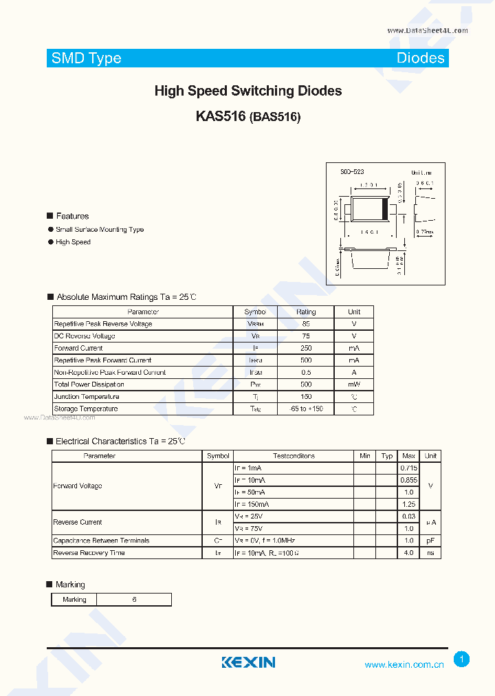 KAS516_189317.PDF Datasheet