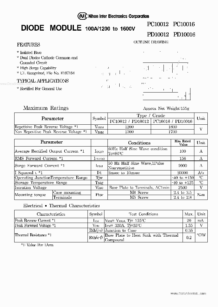 PD10012_199974.PDF Datasheet