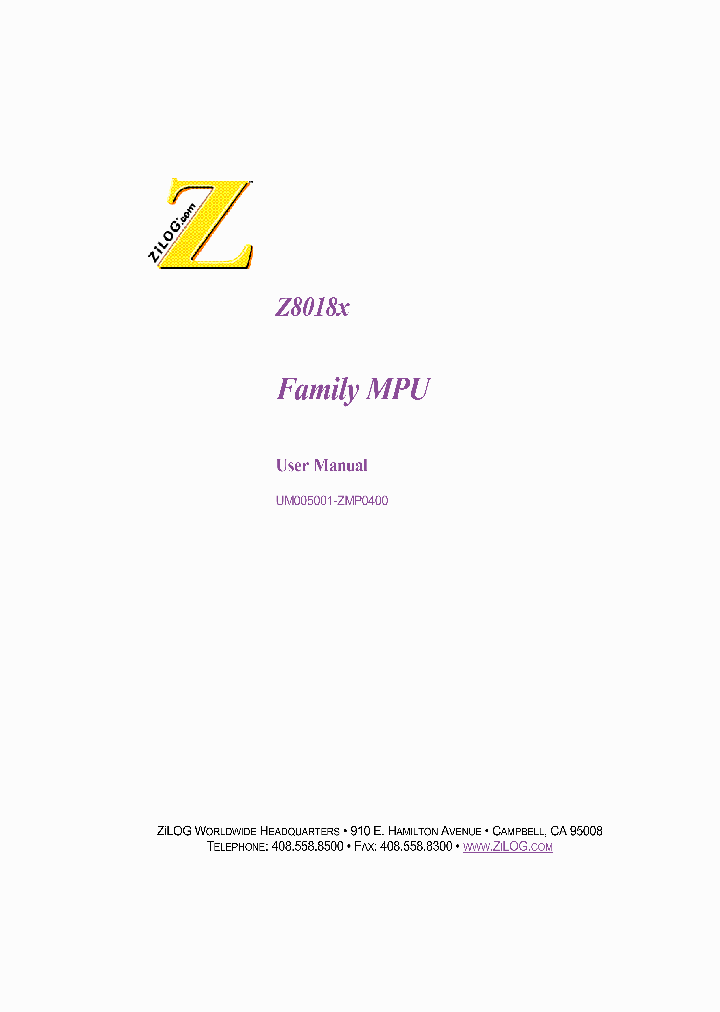 Z80180-10_244751.PDF Datasheet
