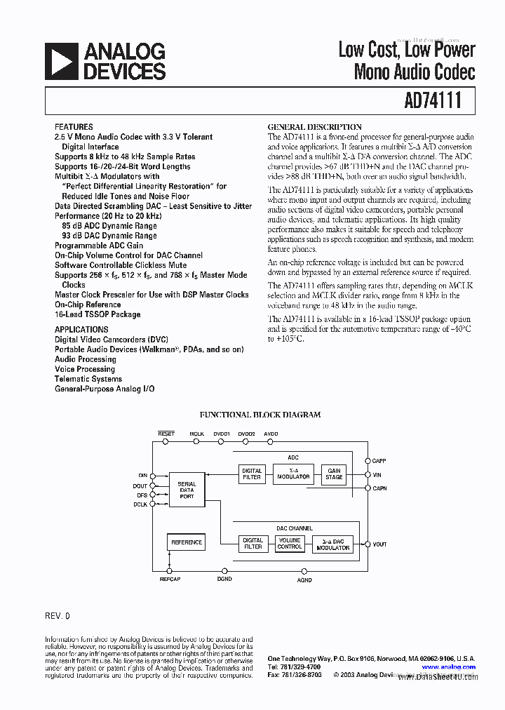 AD74111_234441.PDF Datasheet