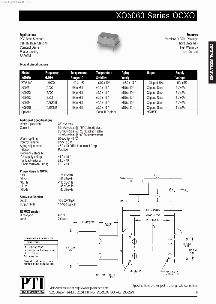 XO5060_255058.PDF Datasheet