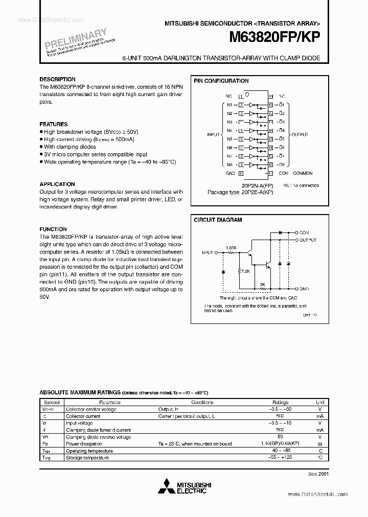 M63820FP_286850.PDF Datasheet