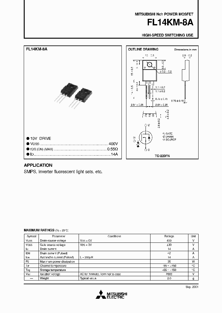 Fl14km 8a Pdf Datasheet Download Ic On Line