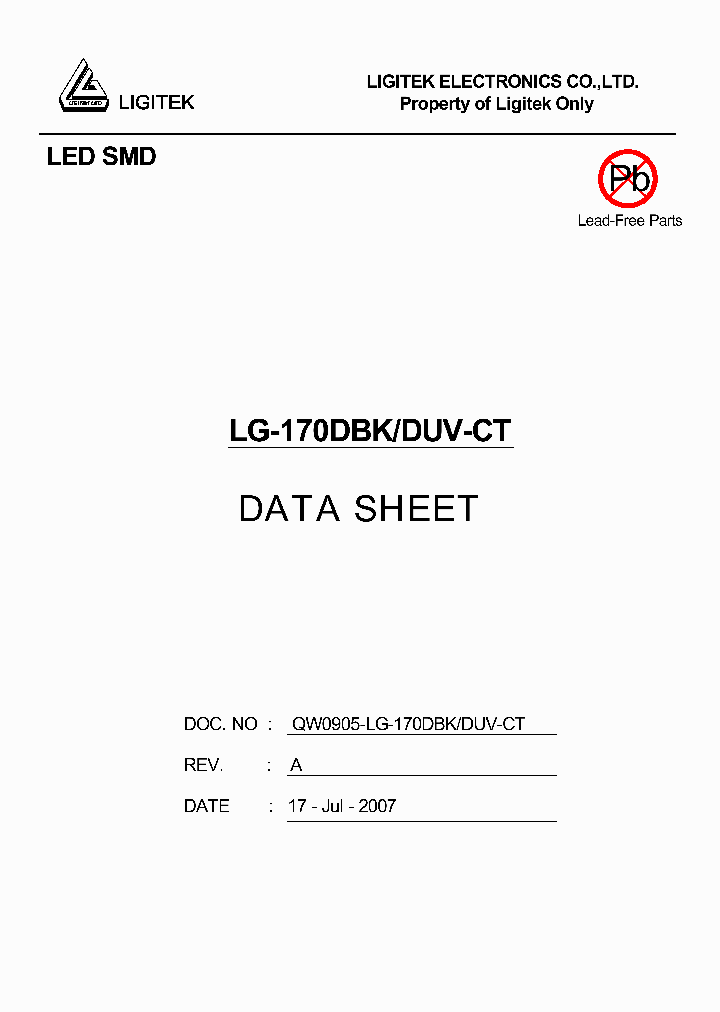 LG-170DBK-DUV-CT_838769.PDF Datasheet