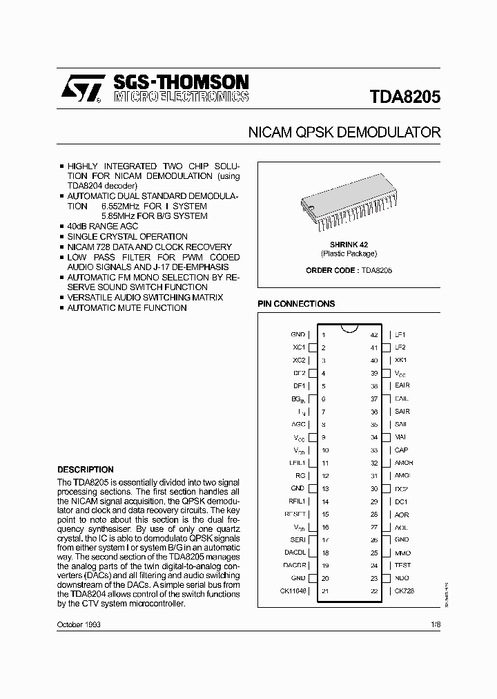 TDA8205_635015.PDF Datasheet