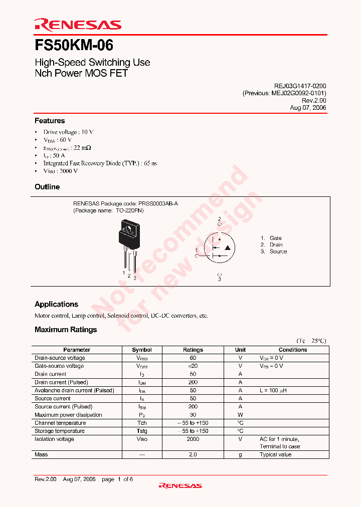FS50KM-06-A8_933380.PDF Datasheet