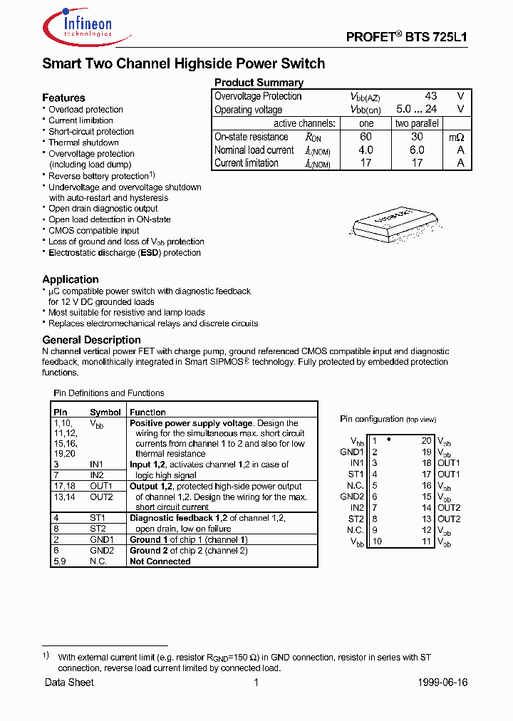 BTS725-L1_588158.PDF Datasheet