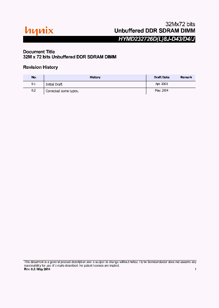 HYMD232726C8J-J_895825.PDF Datasheet