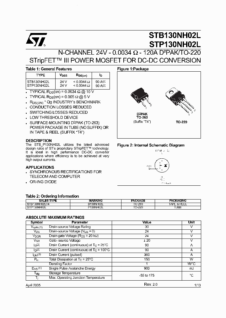 STP130NH02L_720715.PDF Datasheet