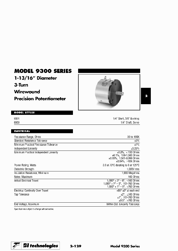 9301R5KL25XX_648997.PDF Datasheet